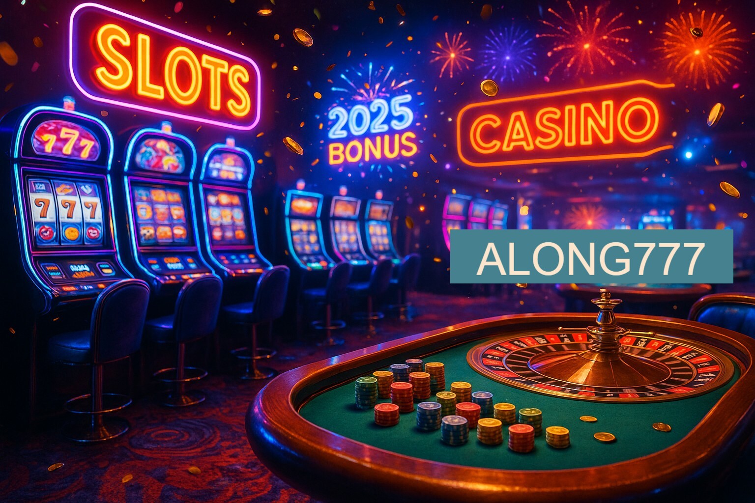 Jogos emocionantes no ALONG777